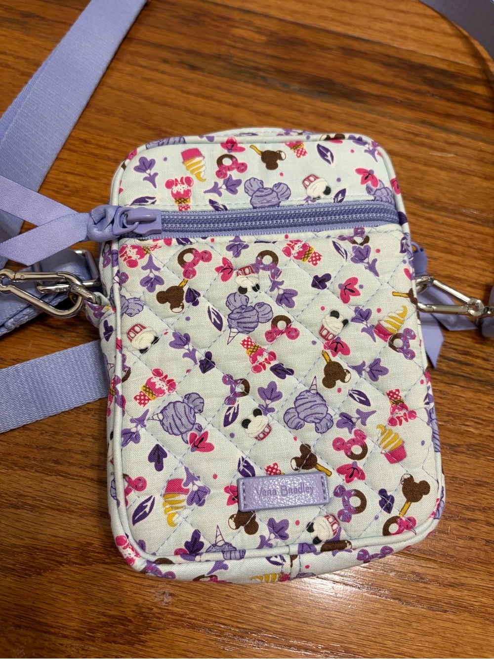 Vera Bradley | Disney Crossbody / Fannypack in Lavender Floral Print